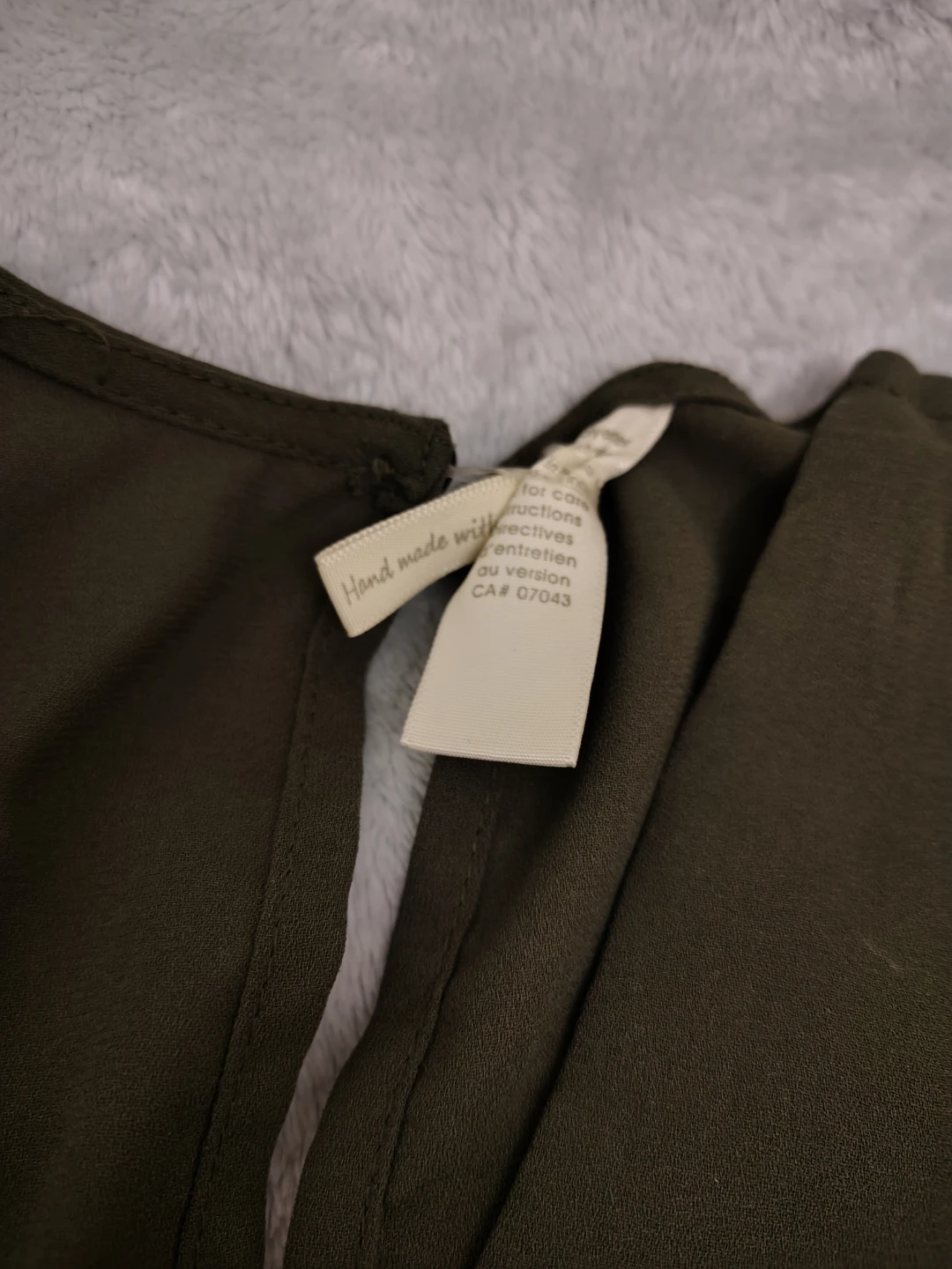 Olive Green Utility Jumpsuit - size small - photo 3