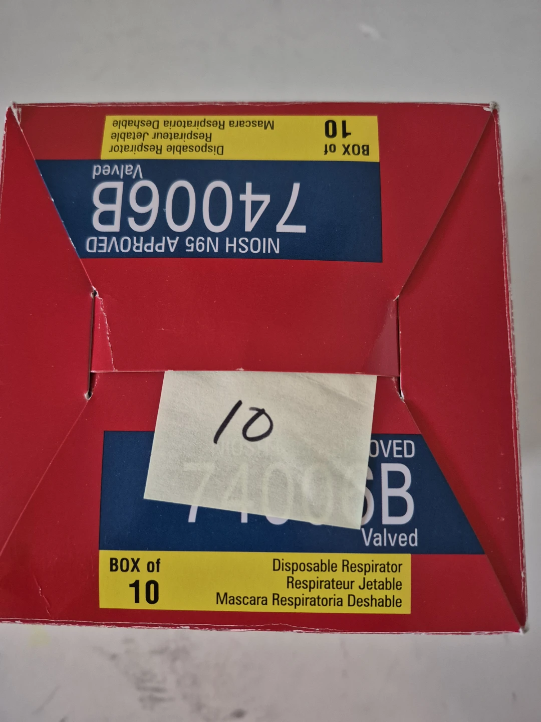 Degil Odyssey N95 Valved Disposable Respirator Masks - Box of 10 - photo 3