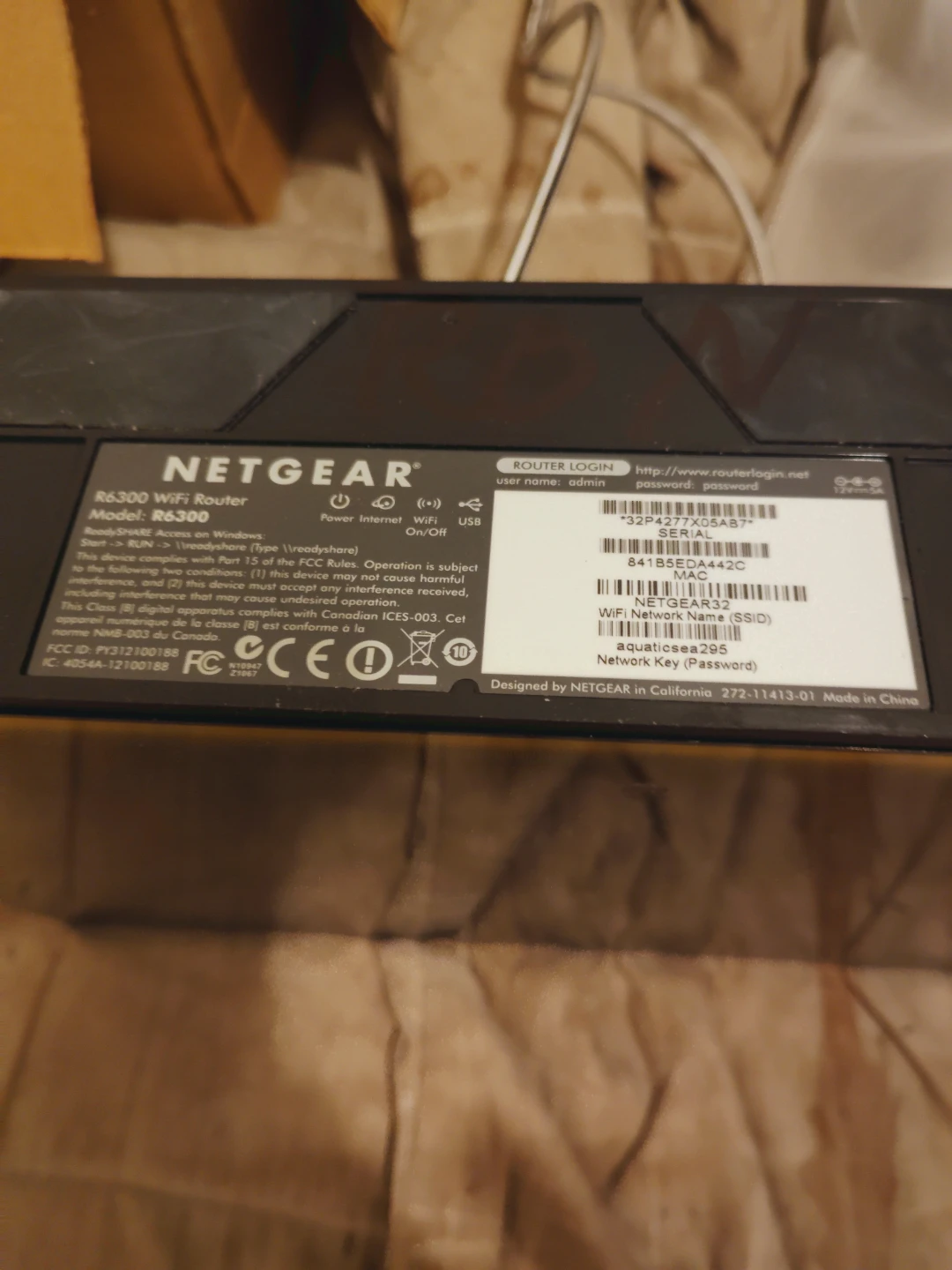Netgear R6300 WiFi Router