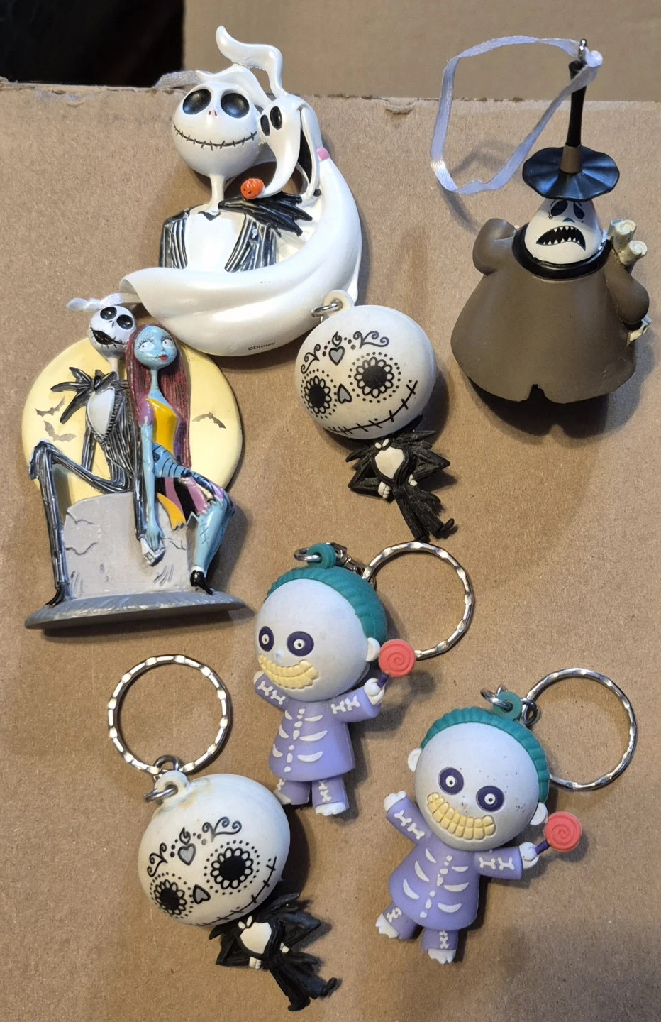Nightmare Before Christmas Ornaments and Keychains Set🥕