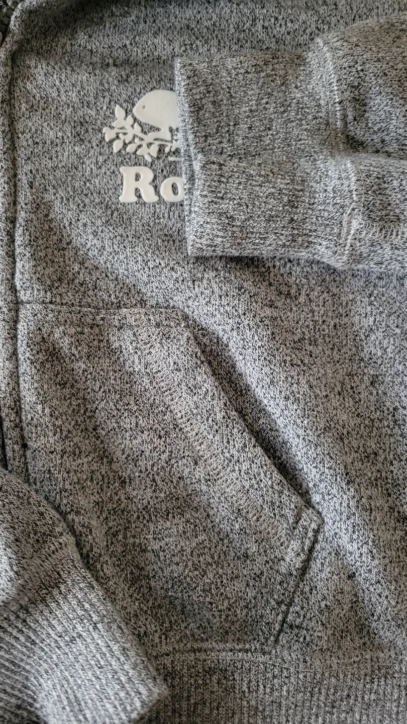 Roots Grey Zip-Up Hoodie - Size L (9-10 Years) - photo 4
