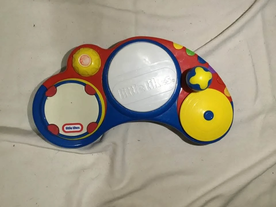 Vintage Little Tikes Electric Toy Drum