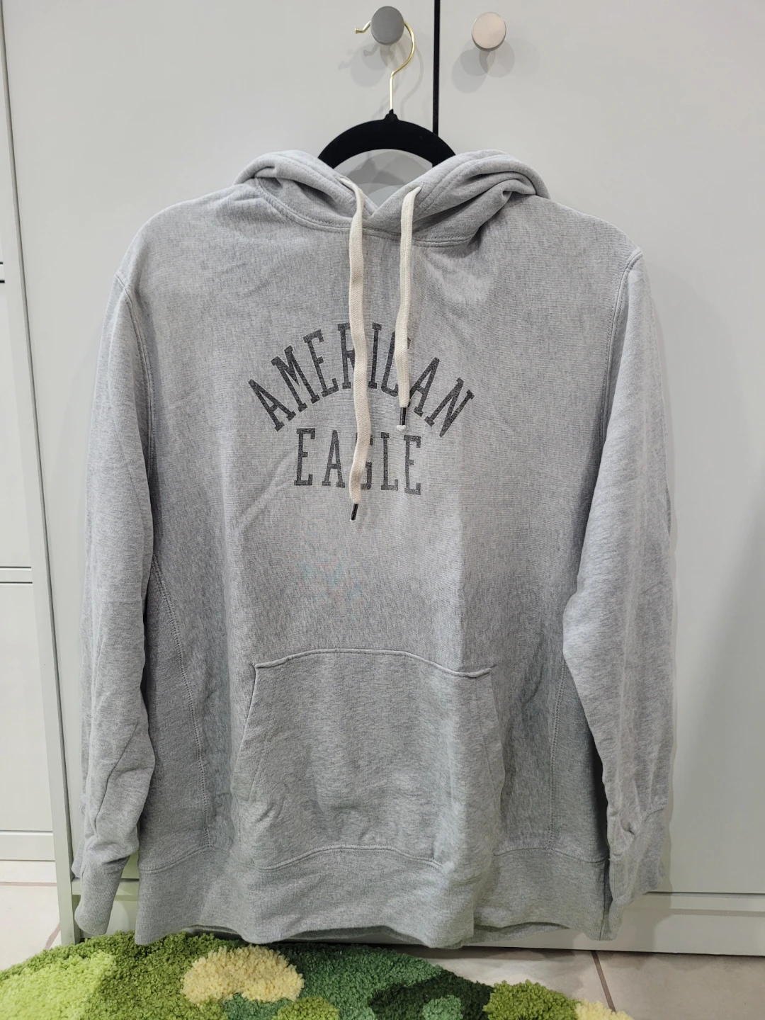 American Eagle Grey Hoodie, Medium