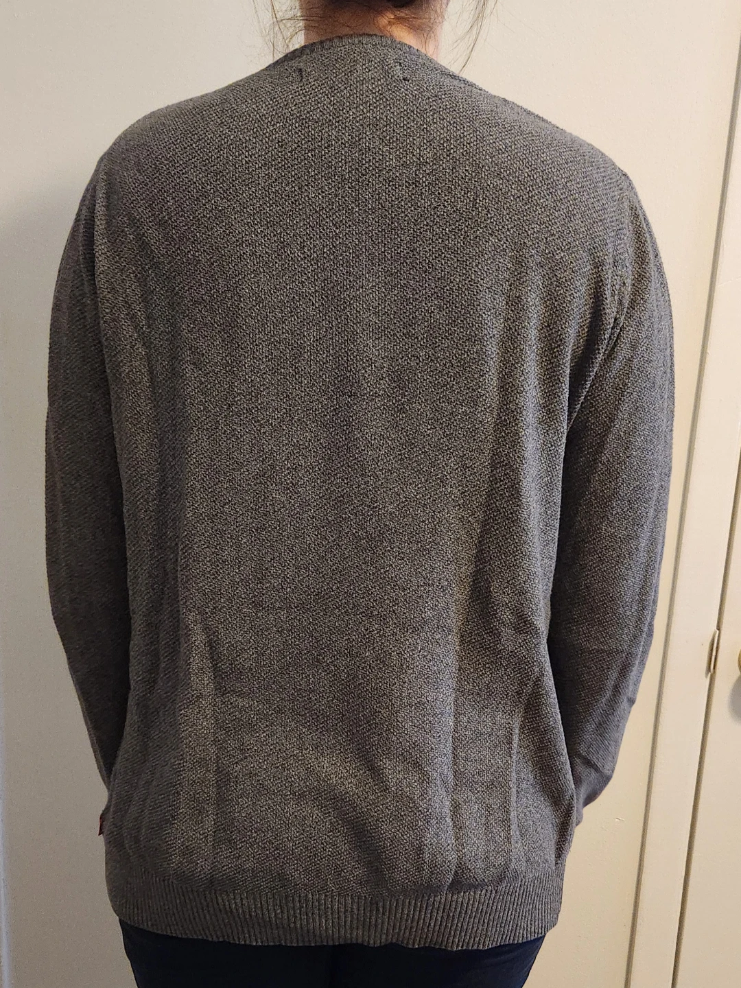Vintage Levi Crewneck Gray Sweater Size L - photo 3