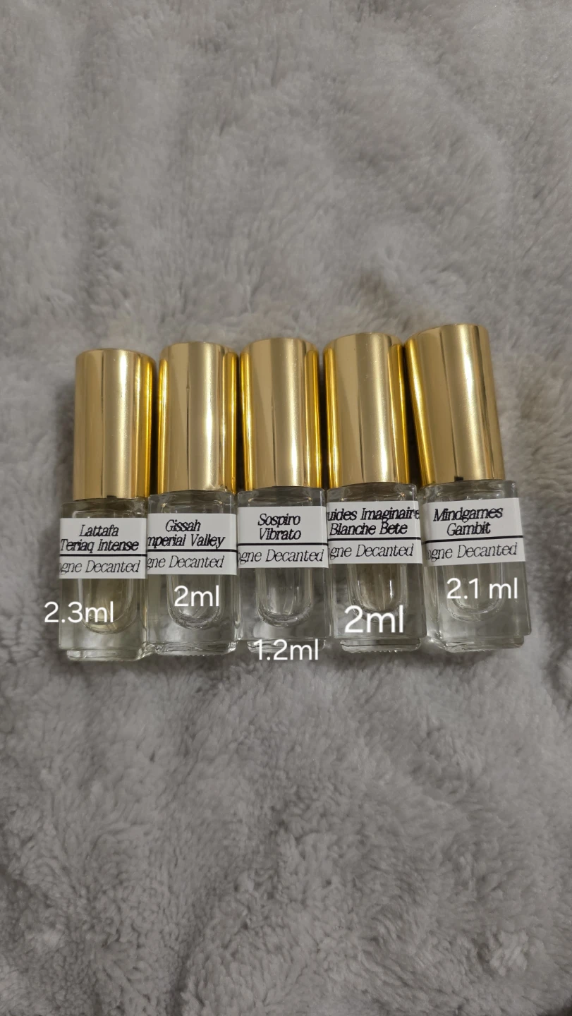 Assorted Perfume Decant Samples