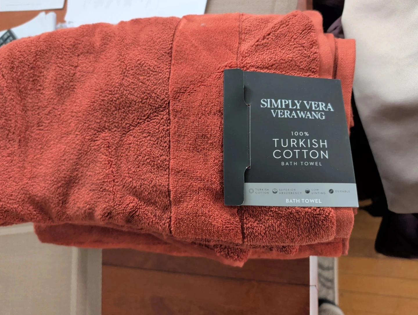 Simply Vera Vera Wang 100% Turkish Cotton Bath Towel