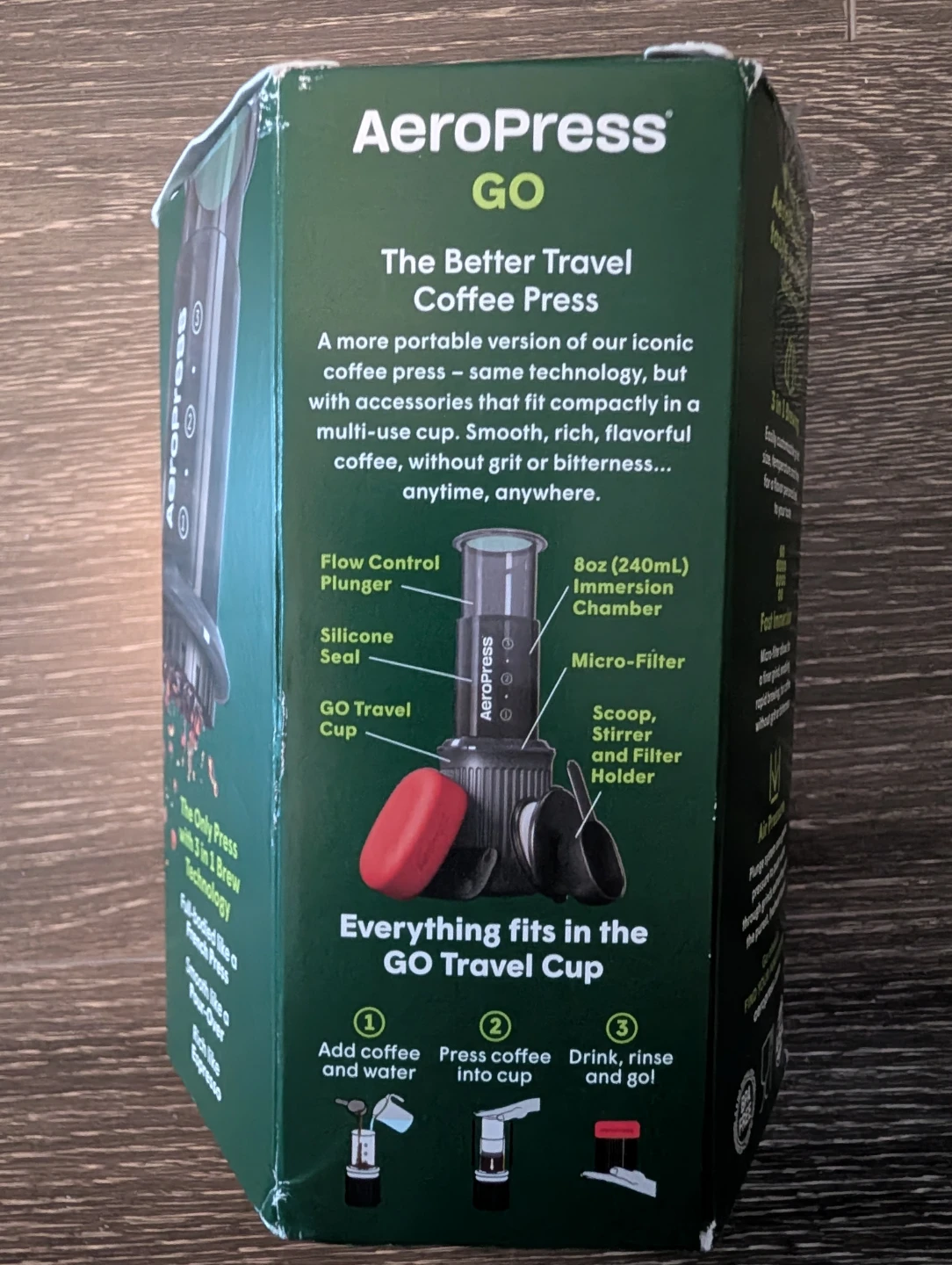AeroPress Go Travel Edition Coffee Press - photo 2