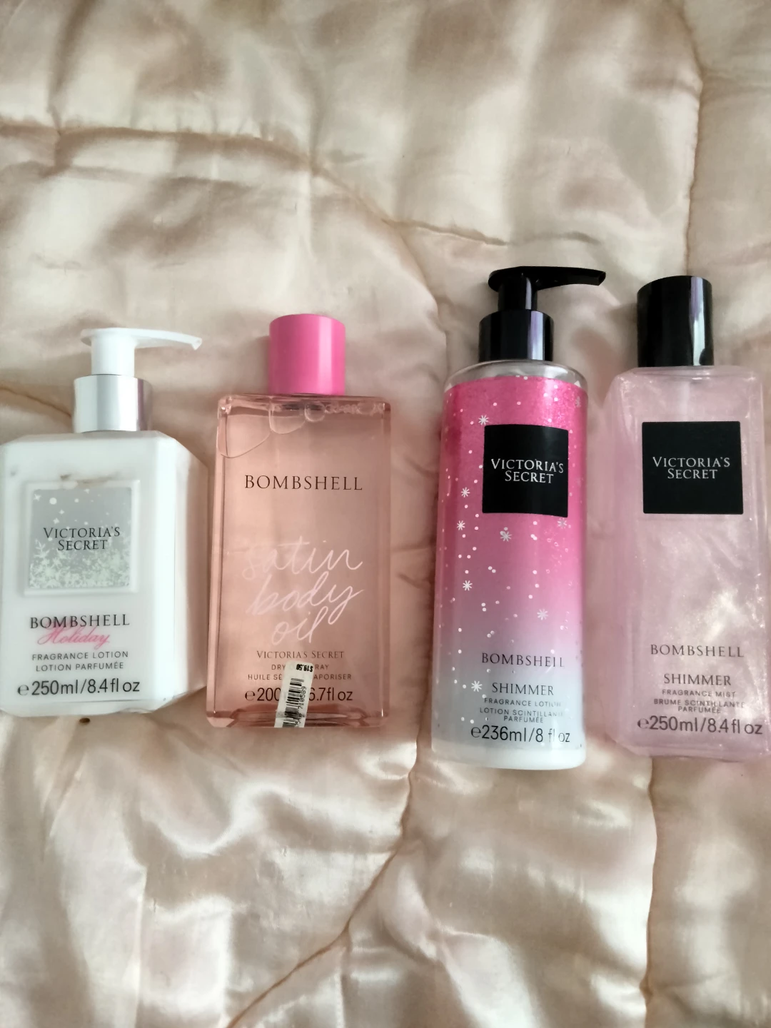 Victoria's Secret Bombshell Fragrance Lotions and Mist