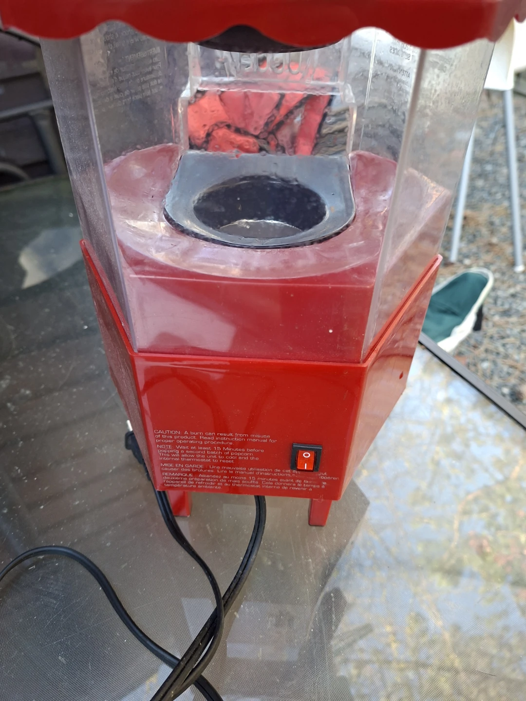 Retro Style Popcorn Machine - photo 2
