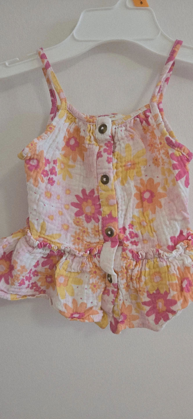 Cat & Jack Floral Top 3T