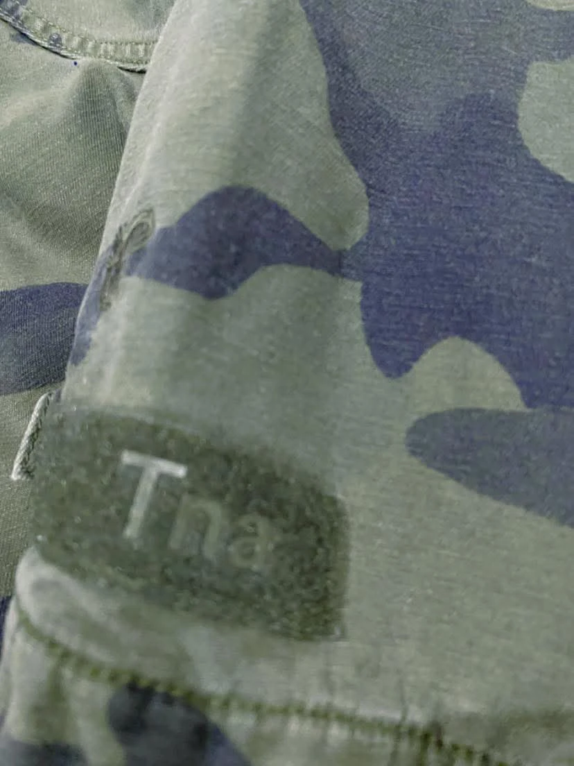 Tna Camo Parka Jacket Size 2 - photo 2
