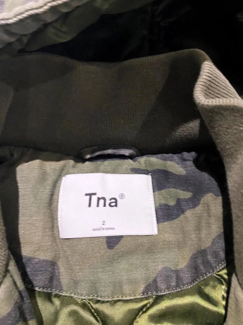 Tna Camo Parka Jacket Size 2 - photo 3