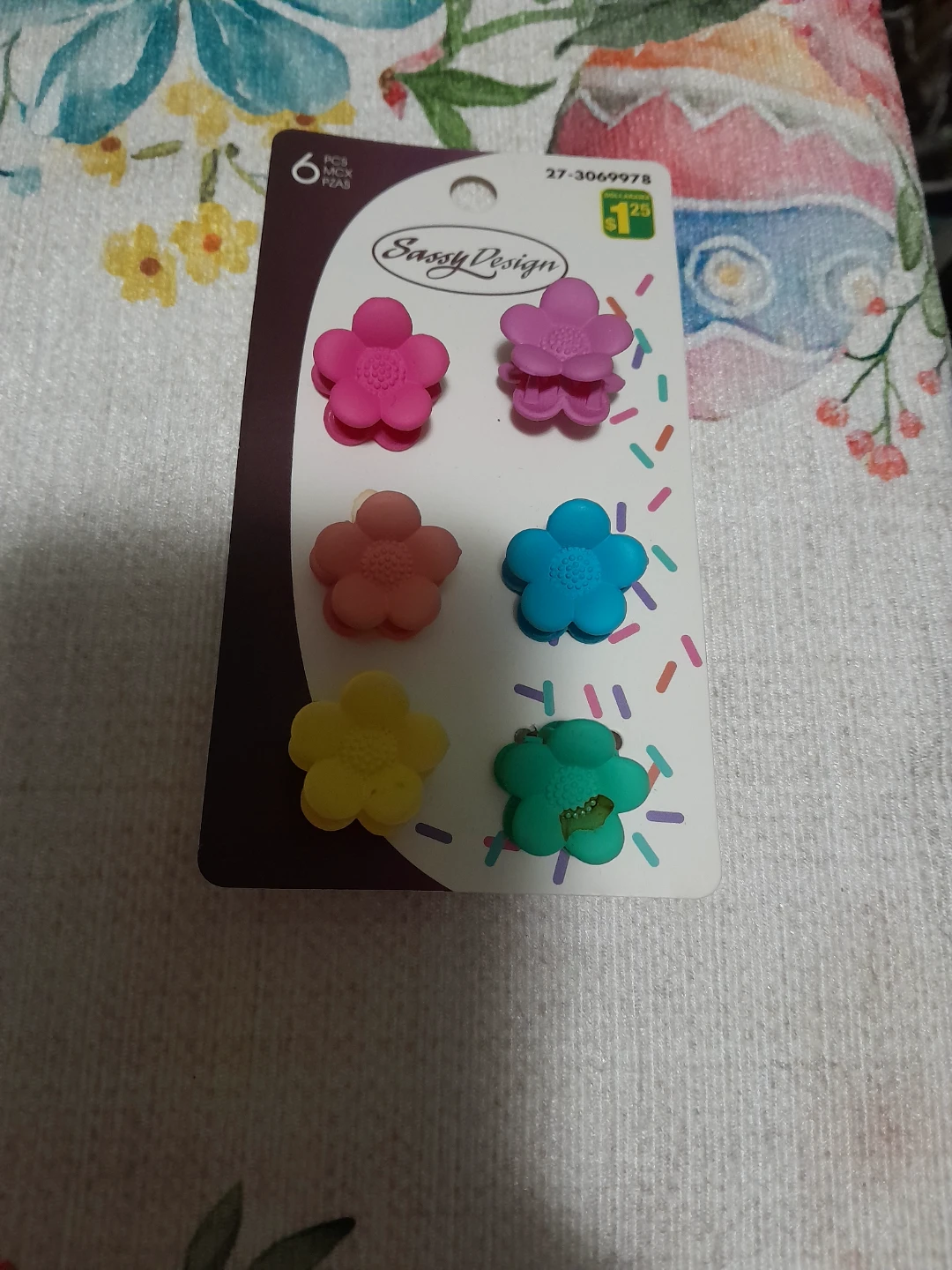 New Flower Hair Clips
