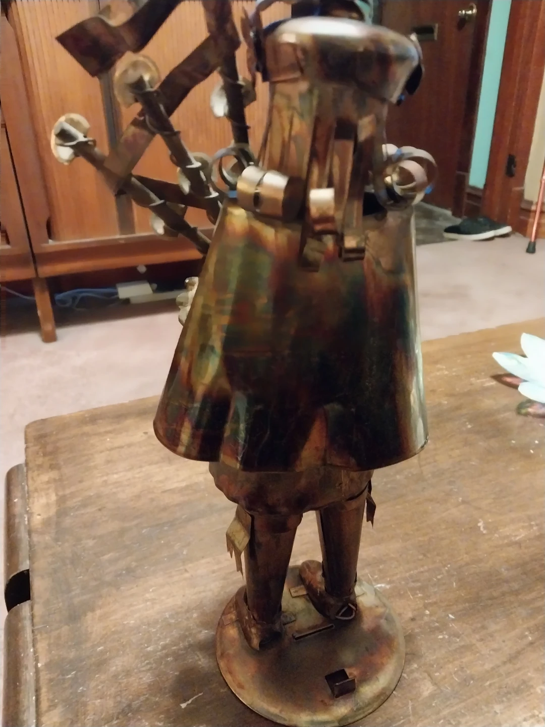 🧡Metal Figurine - Bagpiper🧡 - photo 2