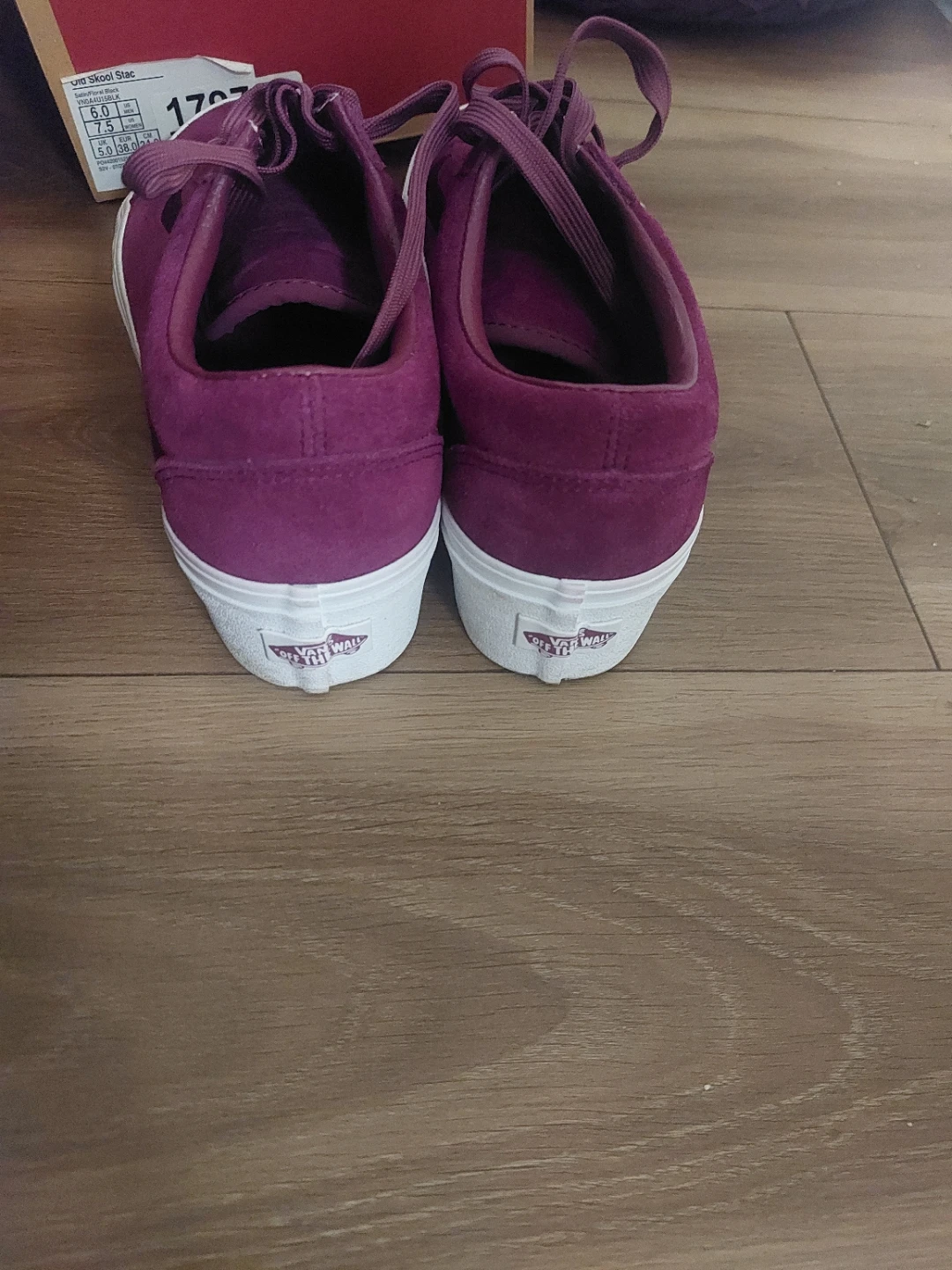 Vans Old Skool Platform Sneakers Size 7.5 - photo 5