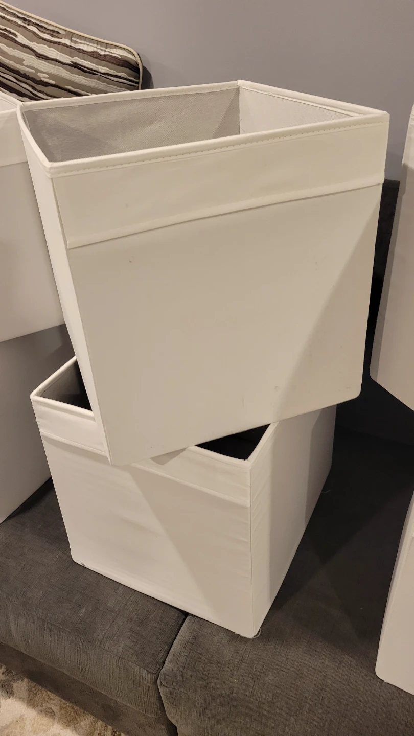 IKEA DRÖNA Storage Cubes - White (Set of 8) - photo 2