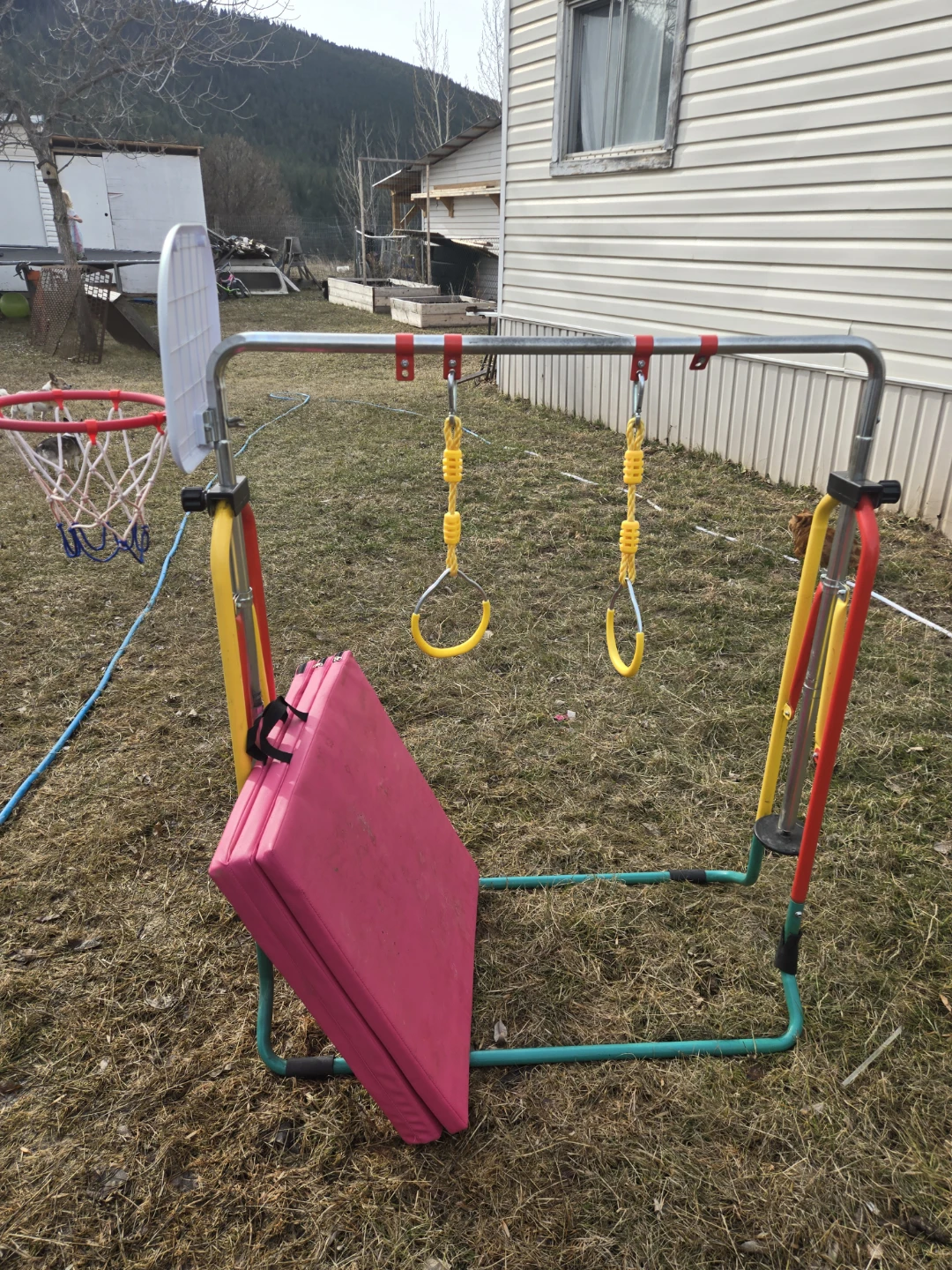 Kids gymnastics Set with Mat