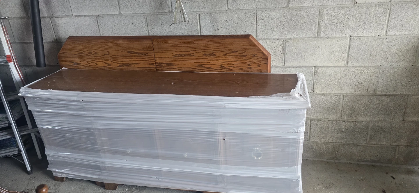 Wooden Dresser with Carved Accents - photo 3