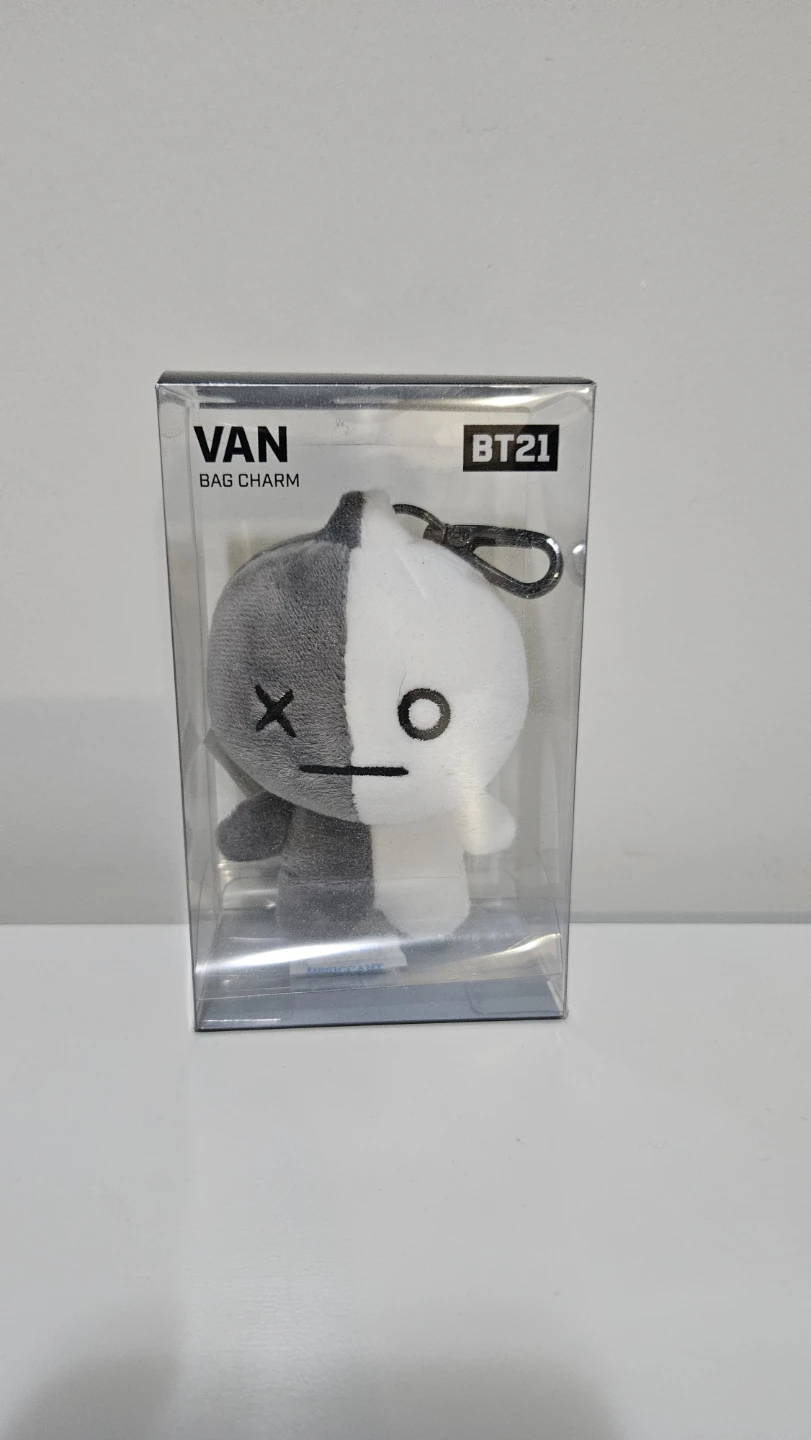 BTS BT21 VAN Bag Charm Plush Toy