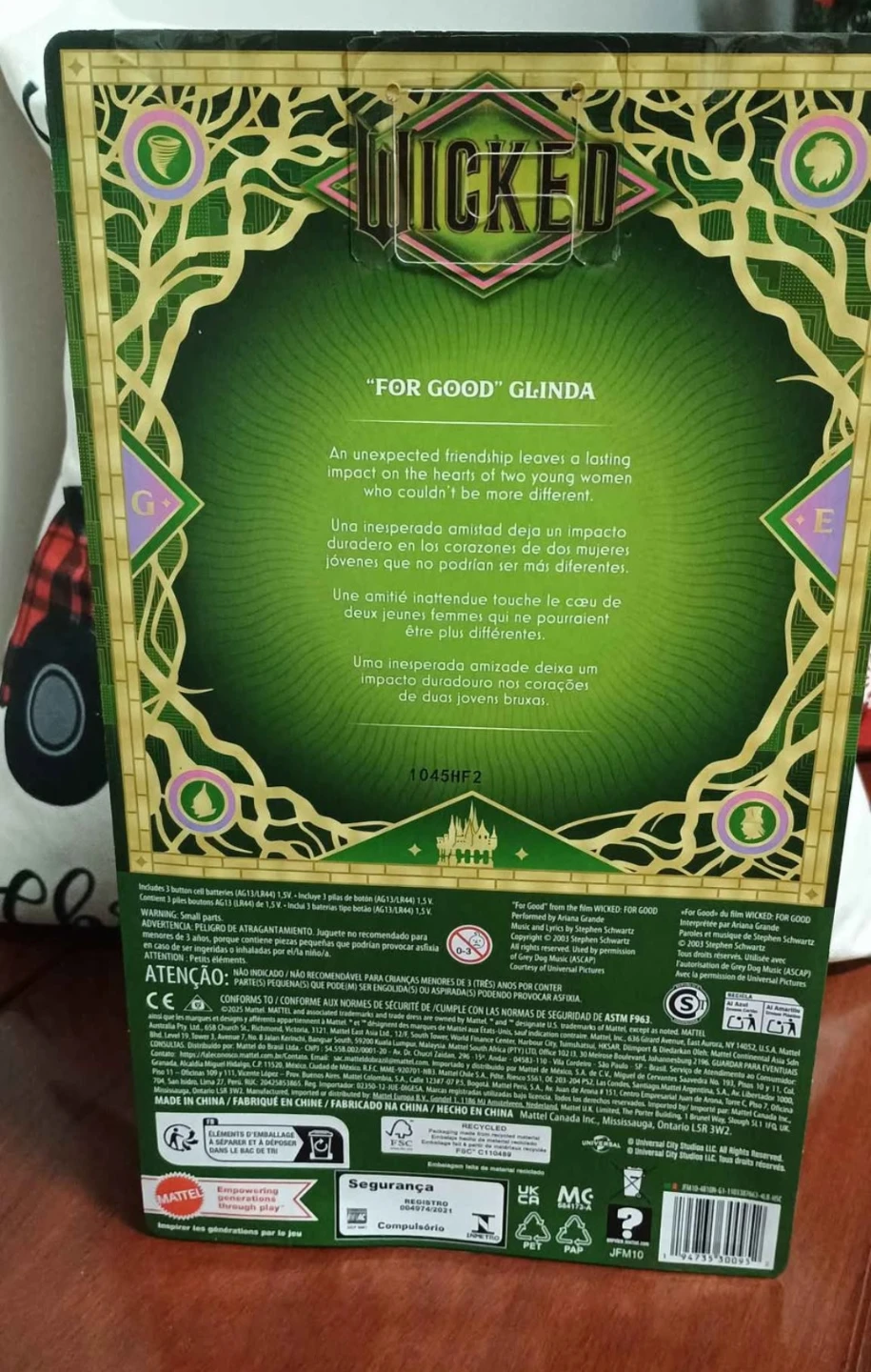 Mattel Wicked "For Good" Glinda Doll - photo 2