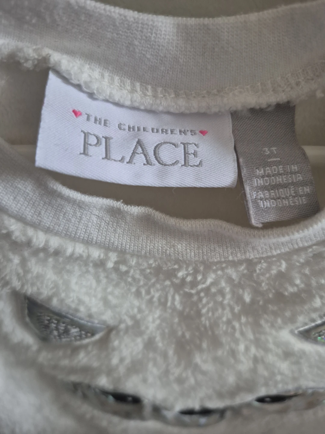 The Children's Place White Fox Tulle Dress - Size 3T - photo 3