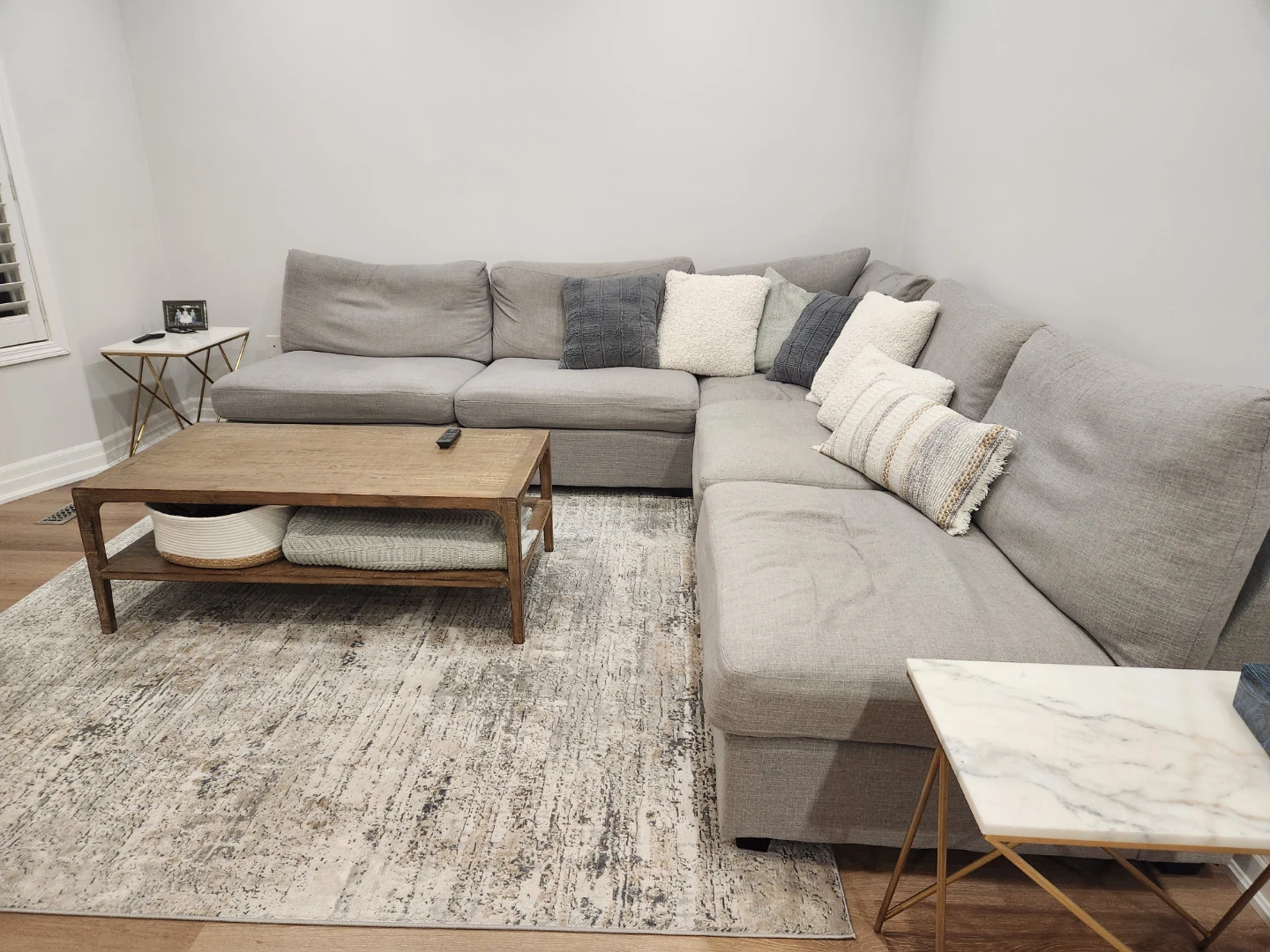 Modular Sectional Sofa - Grey