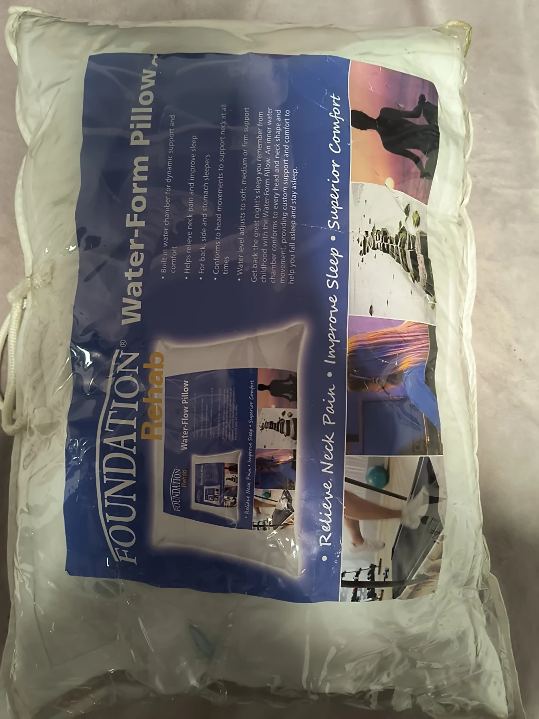 FOUNDATION Rehab Water-Form Pillow