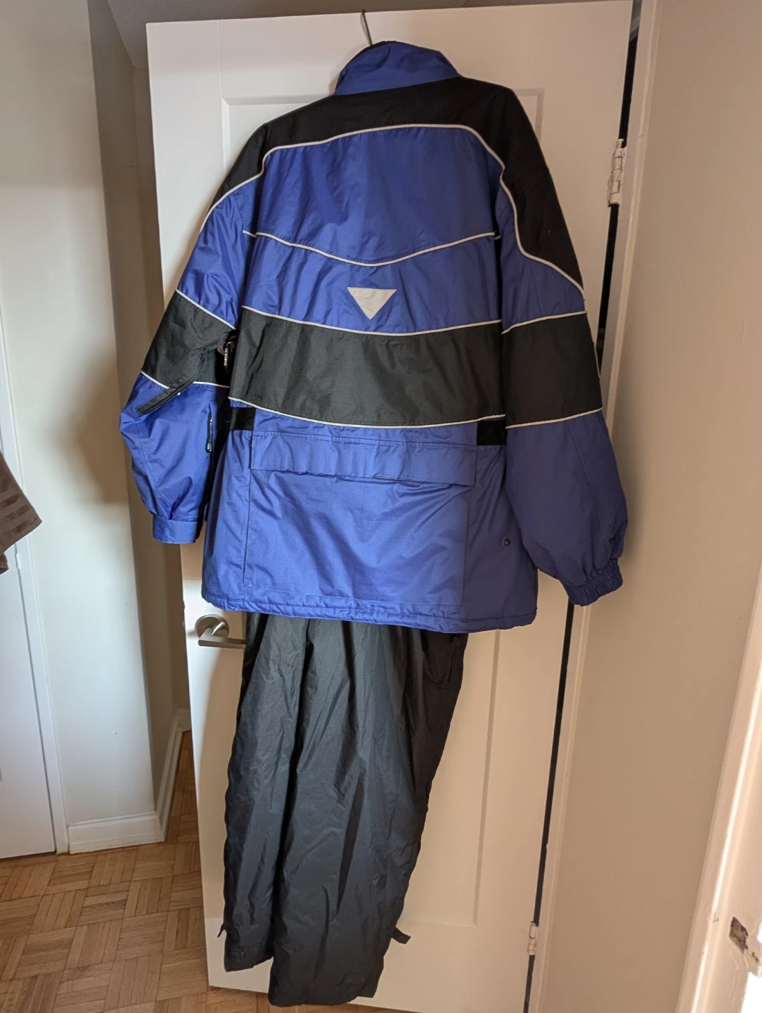 Vintage North 49 Ski Suit - Blue and Black - photo 2