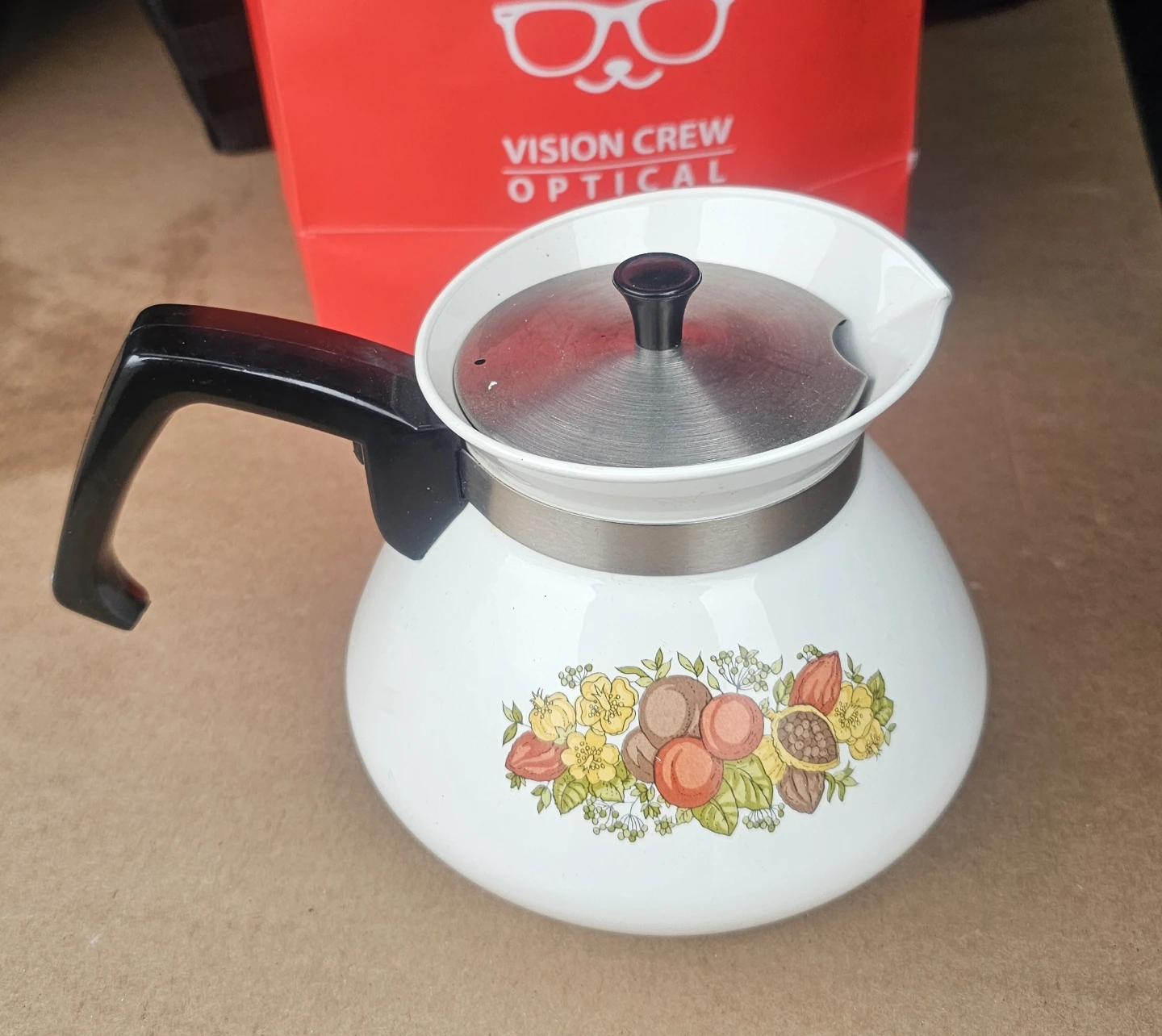 Vintage Corning Ware "Spice of Life" Teapot - photo 2