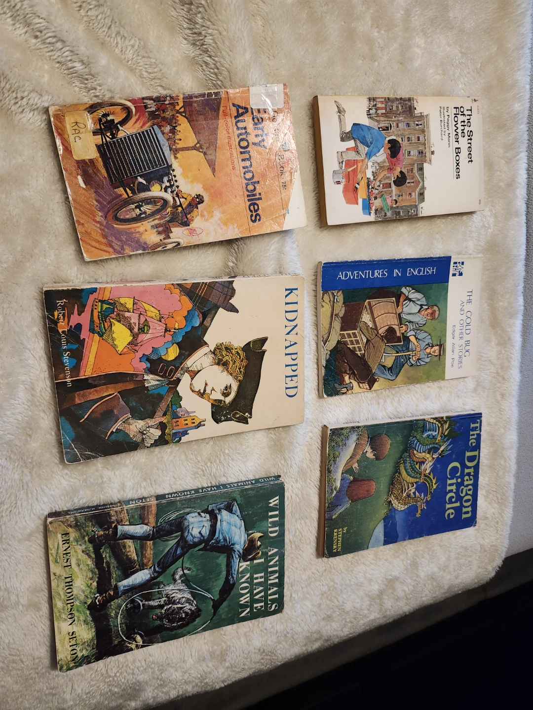 Collection of 6 Vintage Children's Books