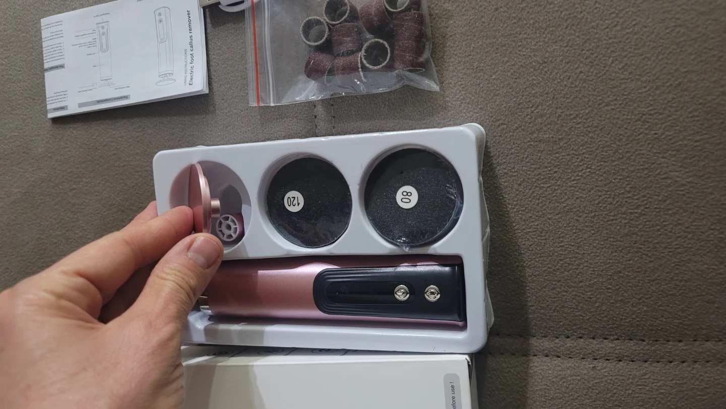 Electric Foot Callus Remover, Professional Aluminum ... - photo 4