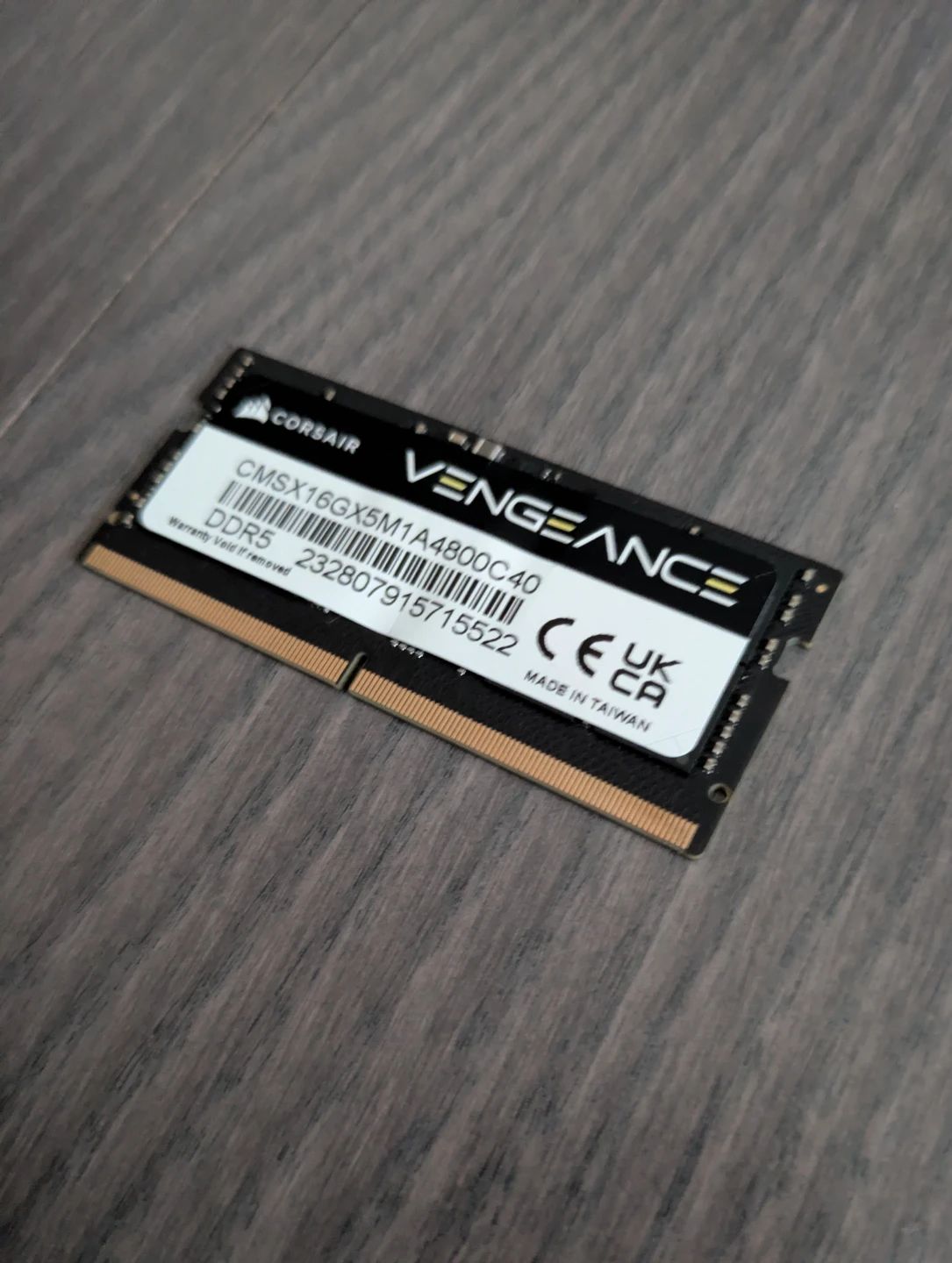 CORSAIR VENGEANCE DDR5 RAM – 16GB