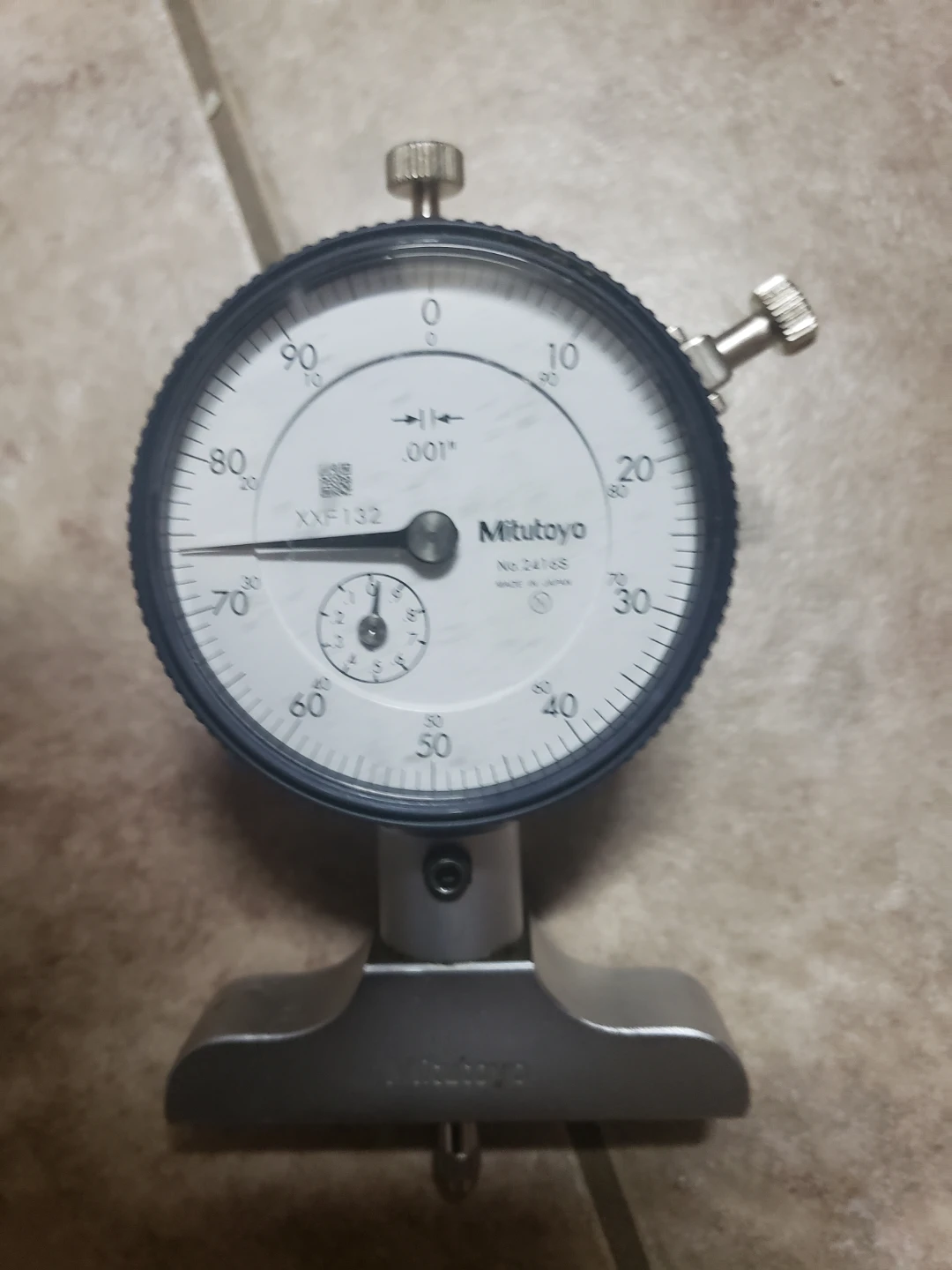 Mitutoyo Dial Depth Gauge 0-1" .001" Graduation