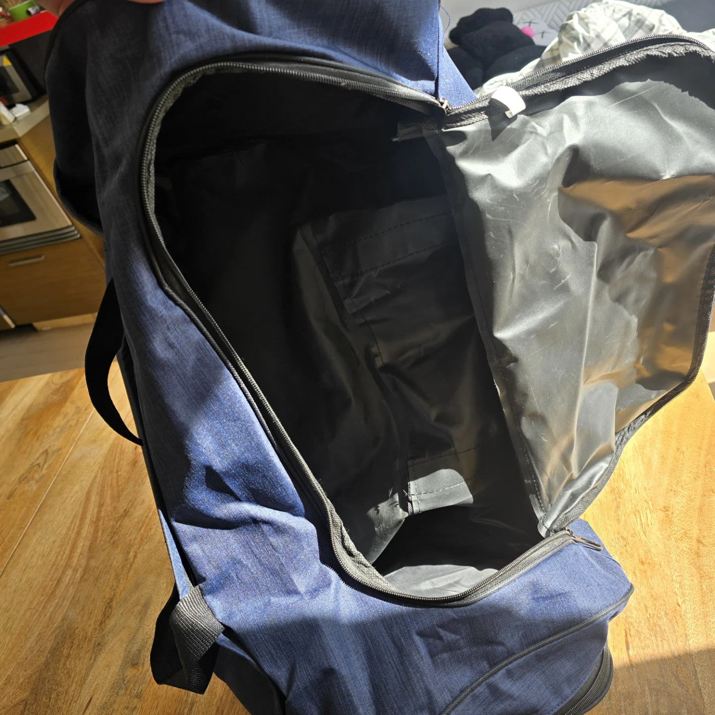 Reindeer Blue Duffle Bag - photo 3