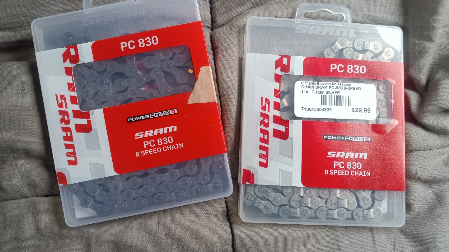 SRAM PC 830 8 Speed Bike Chain