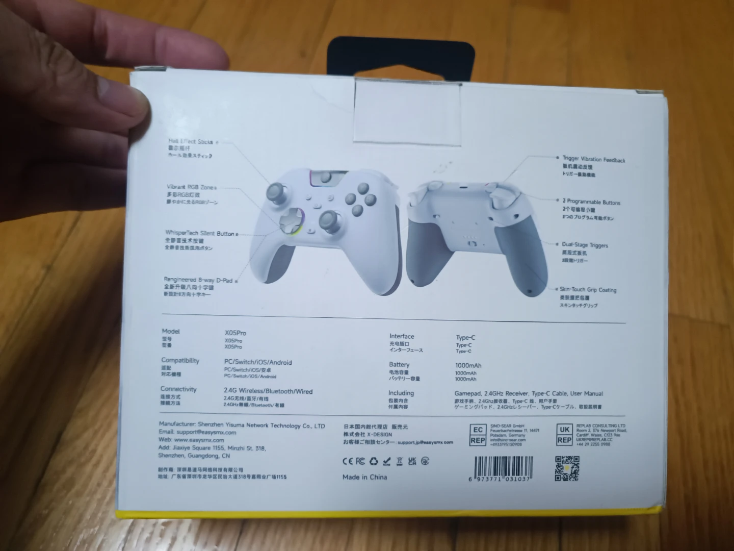 EasySMX X05Pro Wireless Game Controller - photo 5