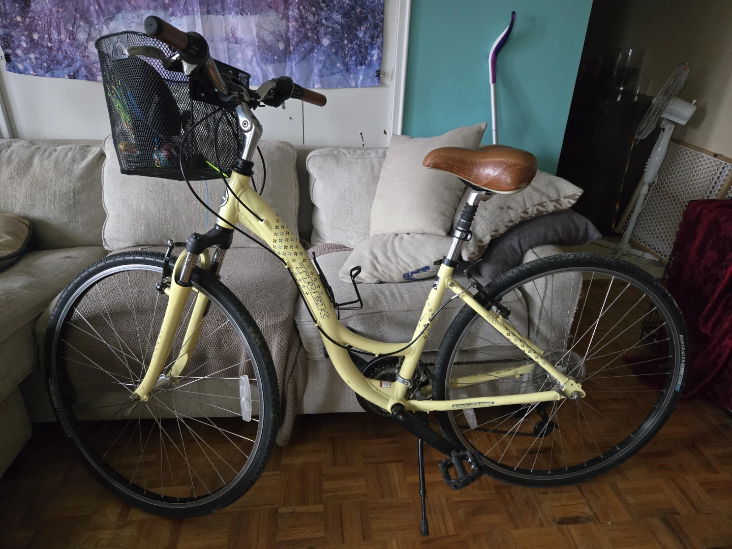 Trek Hybrid Bike - Yellow