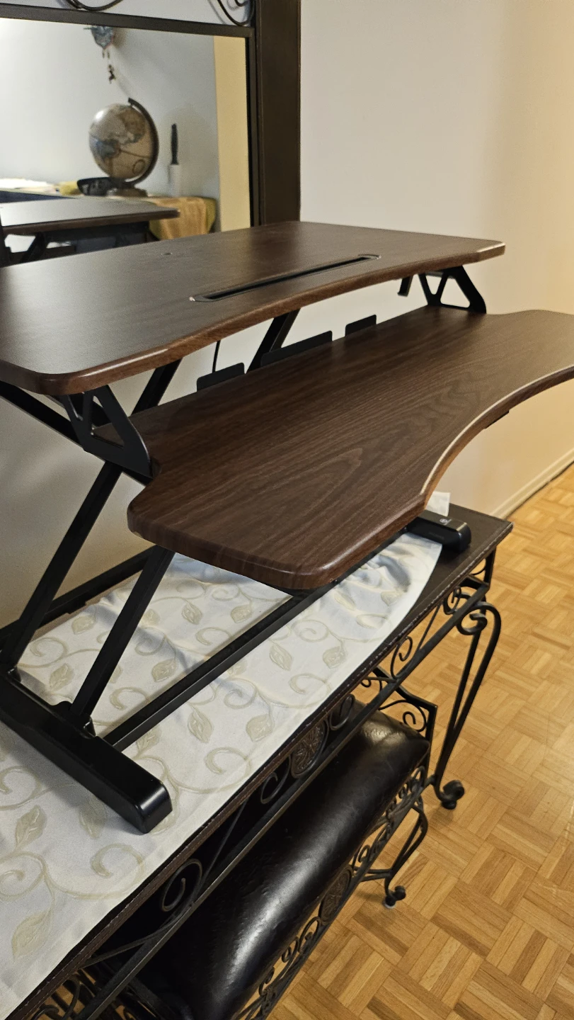 Adjustable Standing Desk Converter - photo 2