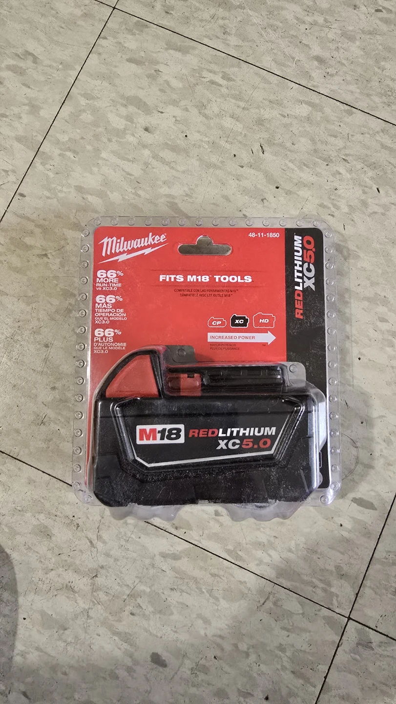 Milwaukee M18 REDLITHIUM XC5.0 Battery 48-11-1850
