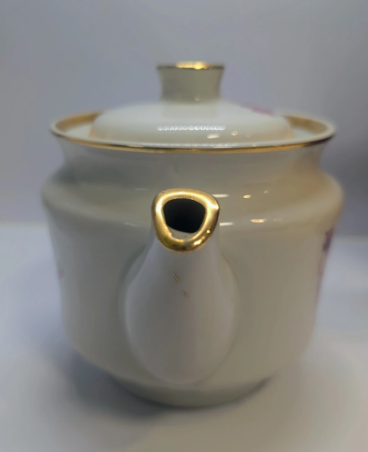Soviet / USSR Pink Rose Teapot - collectible - photo 5