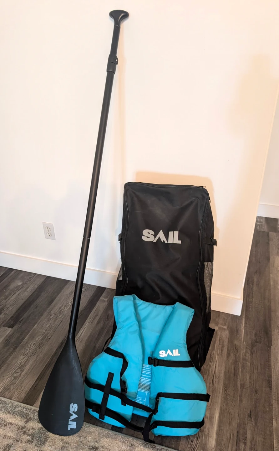 SAIL Inflatable Stand Up Paddleboard Set - photo 3