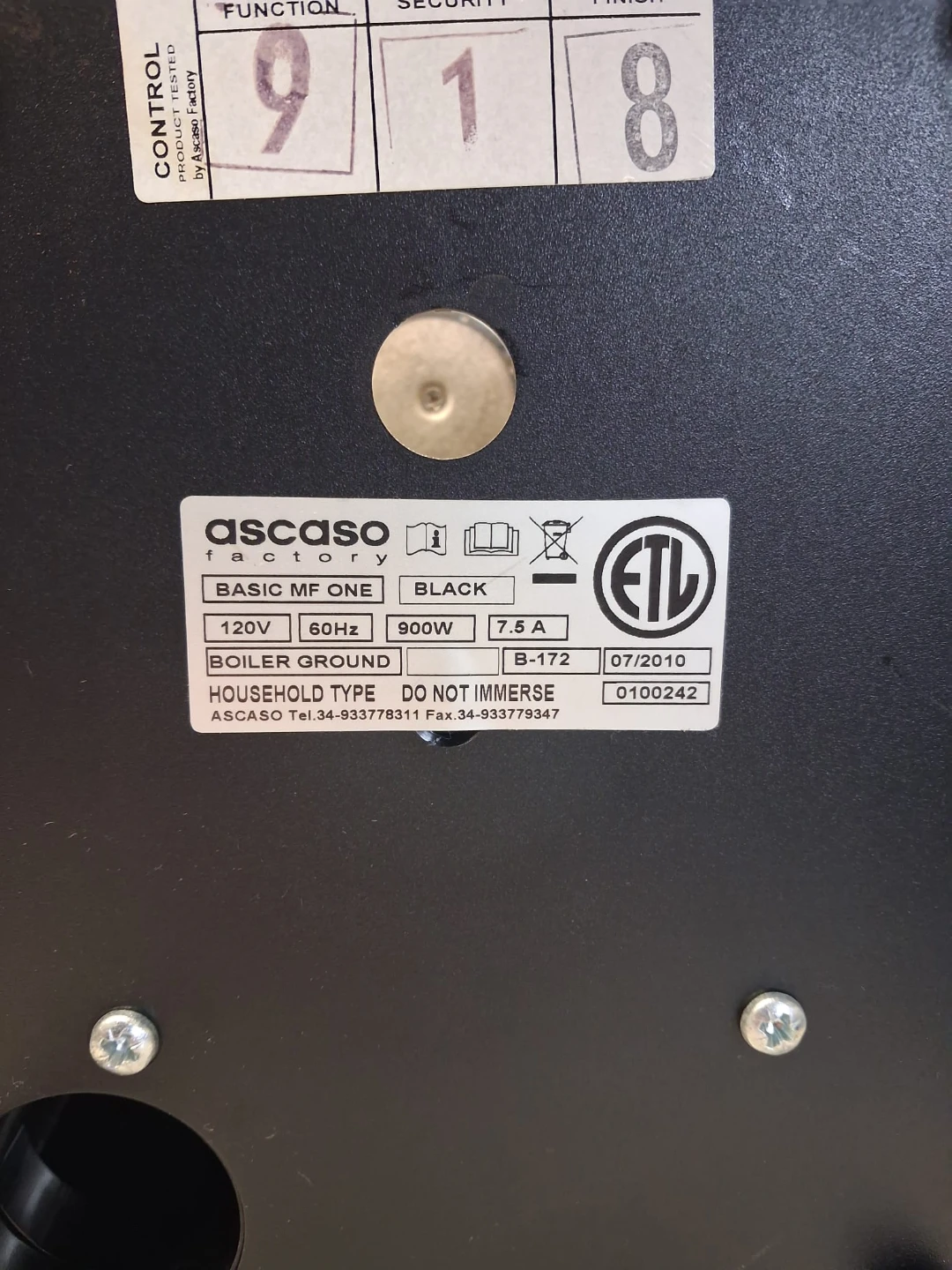 Ascaso Basic Espresso Machine - photo 3