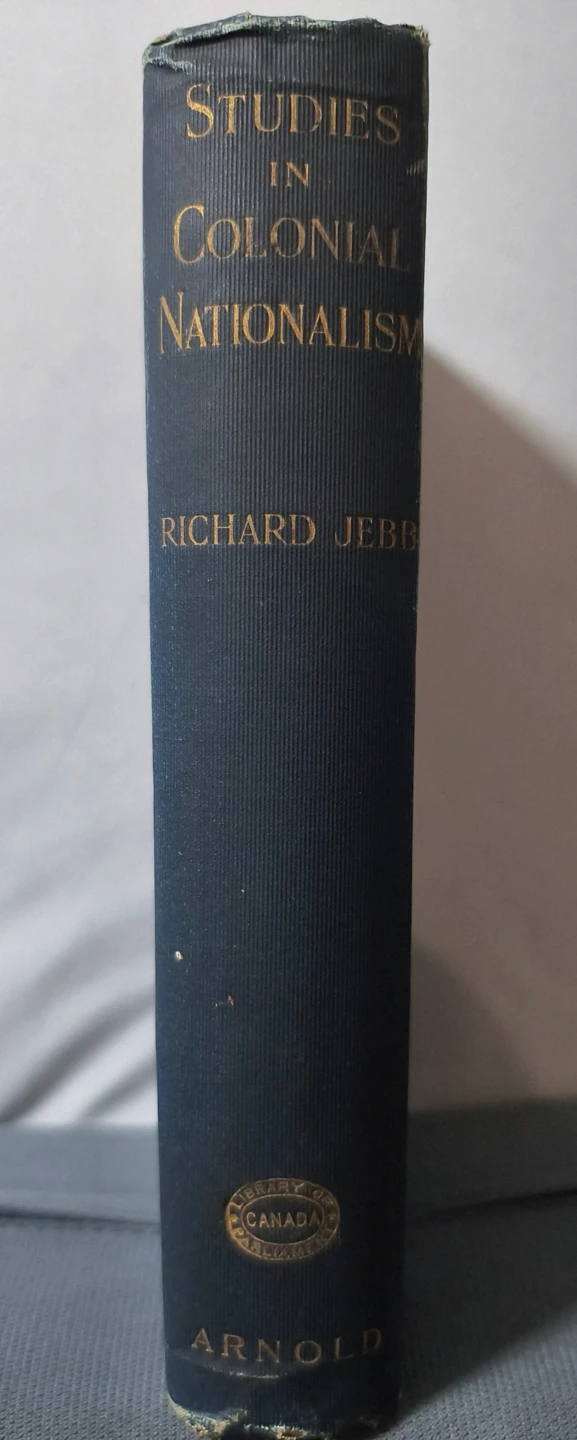 Studies in Colonial Nationalism, 1905, 1st edition