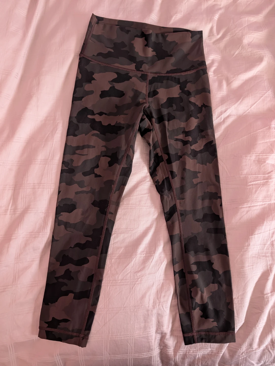 Lululemon Align Crop Leggings - Camo & Black