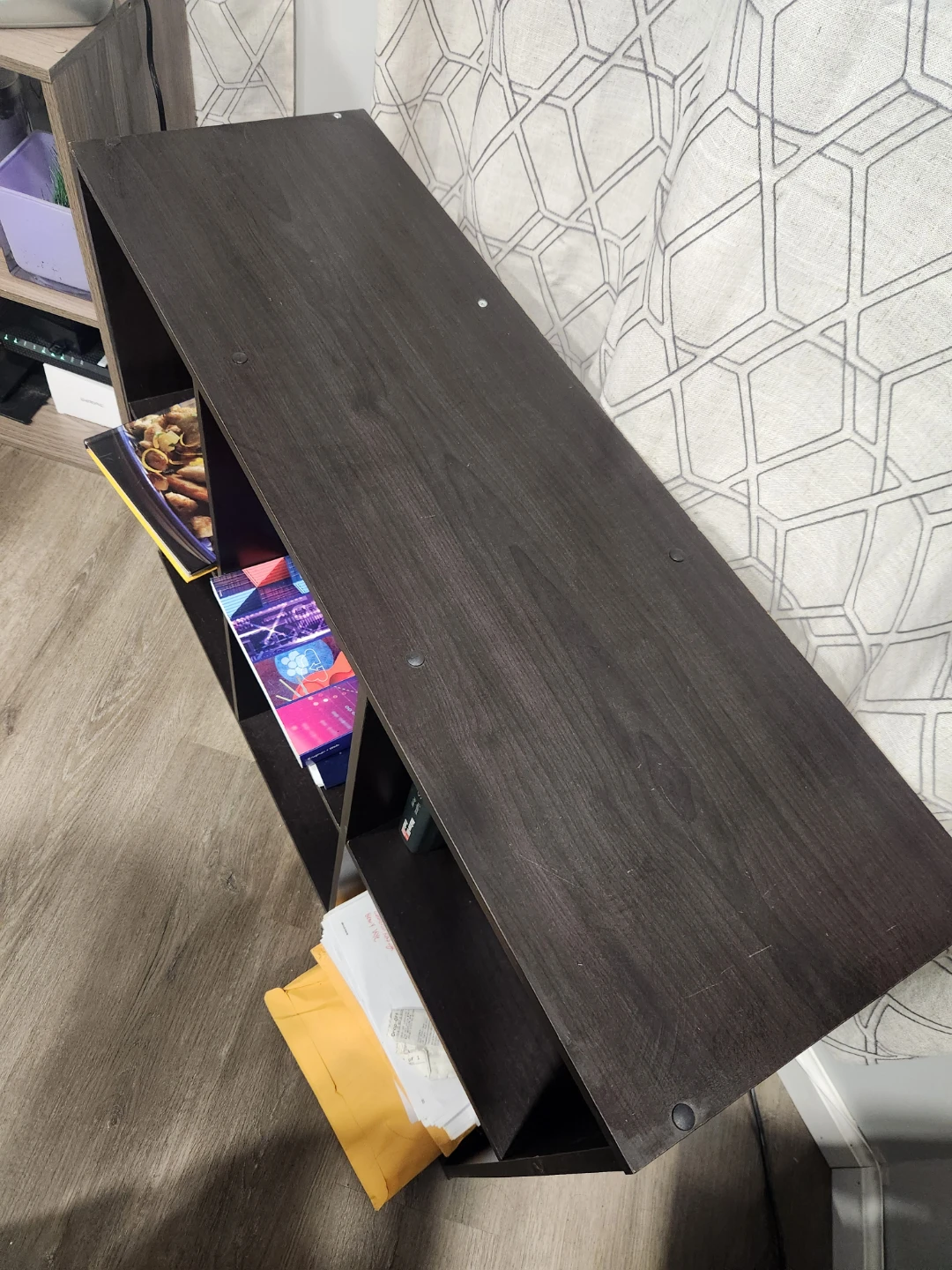 Dark Brown 6-Cube Storage Shelf (2x of the same color)🥕 - photo 2