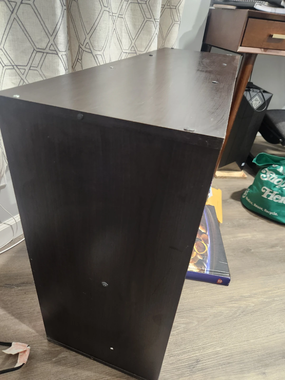 Dark Brown 6-Cube Storage Shelf (2x of the same color)🥕 - photo 4