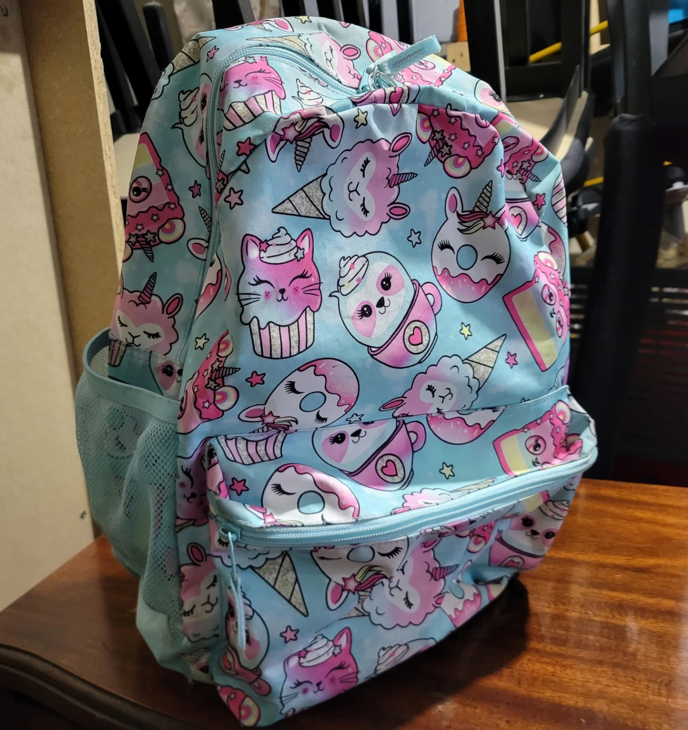 Kids Backpack with Cute Food and Animal Prints - photo 2