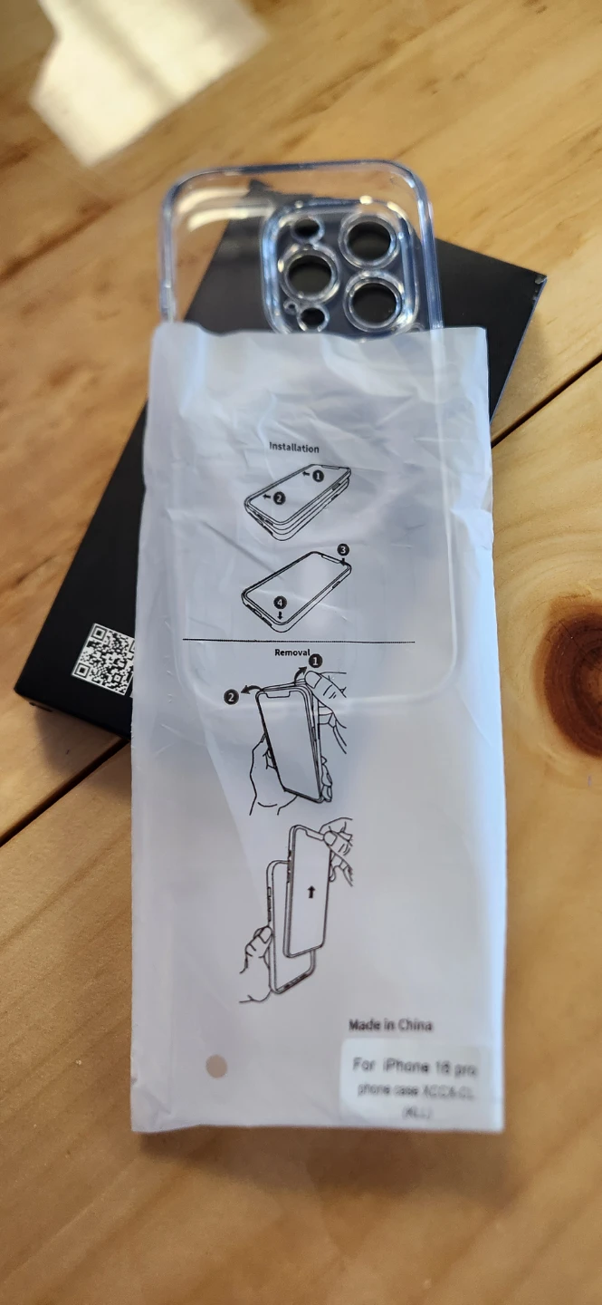 Clear Magnetic Phone Case for iPhone 16 Pro - photo 2