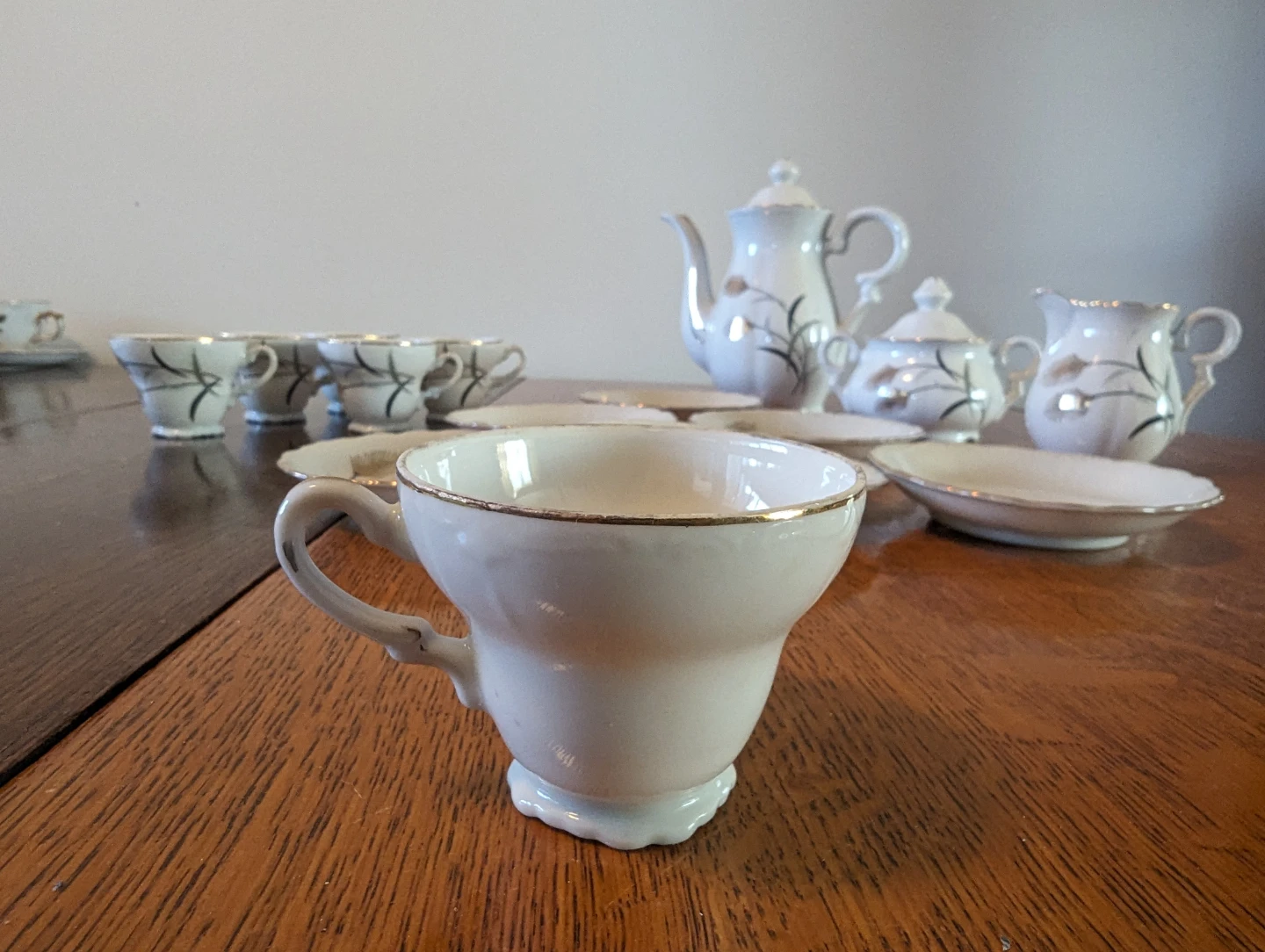 Bel-Air China Golden Grain Tea Set - photo 5