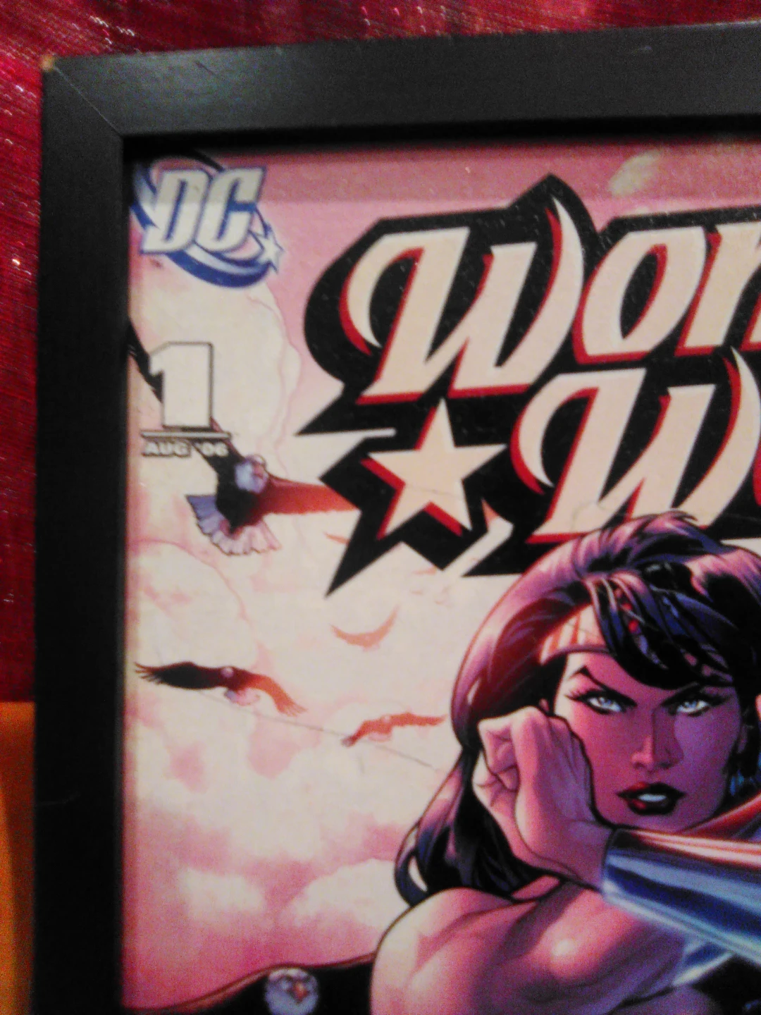 Framed Wonder Woman Comic Book #1 - photo 2